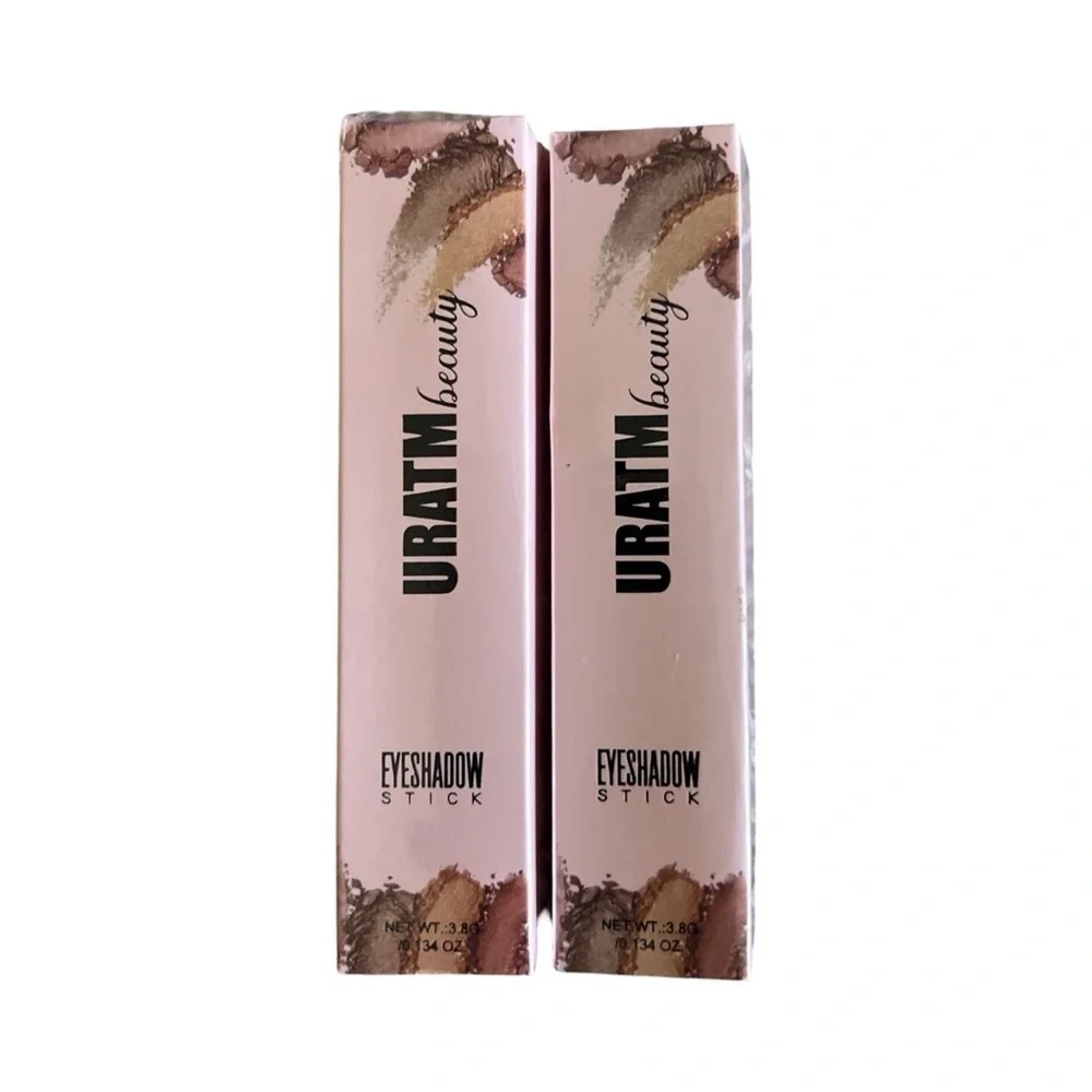 Three URATM beauty Eyeshadow Stick 2 New Sealed! 1 Open 02 Item No. U116